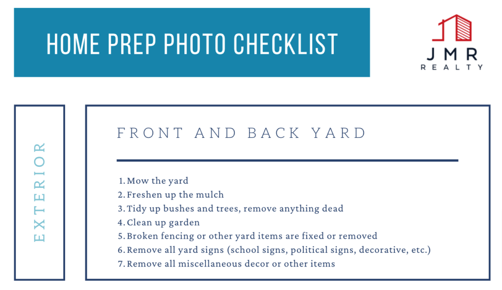 Home prep guide for real estate photos