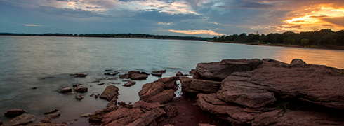 arcadia lake near edmond oklahoma is a beautiful place to live