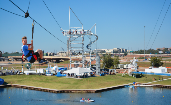 boathouse district in okc