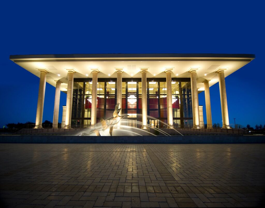 when moving to edmond ok check out the armstrong auditorium