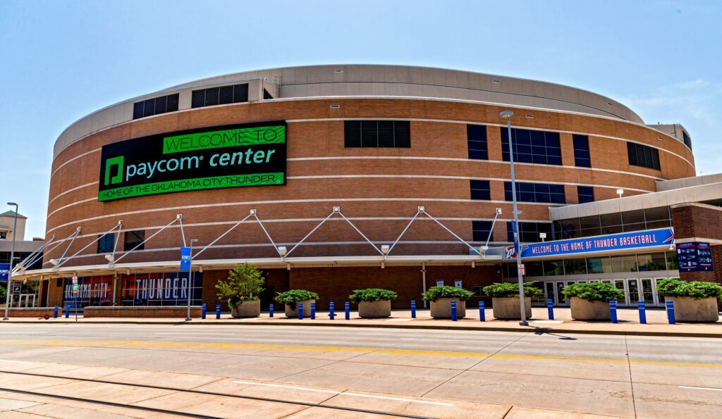 paycom center in okc is a great place to visit