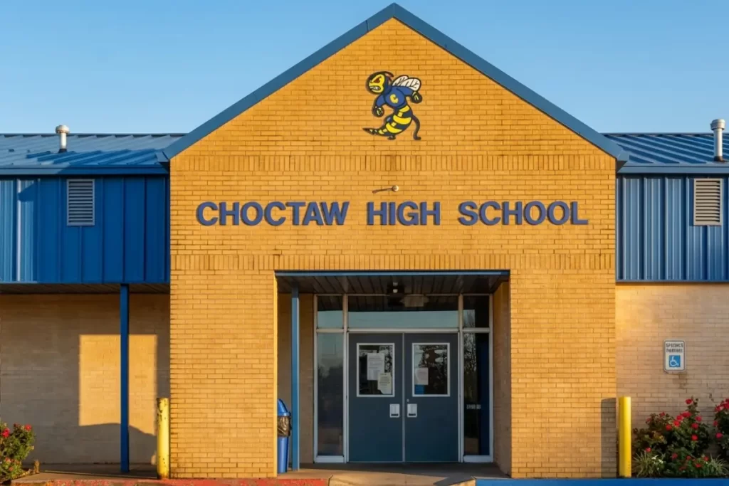 Choctaw High School front